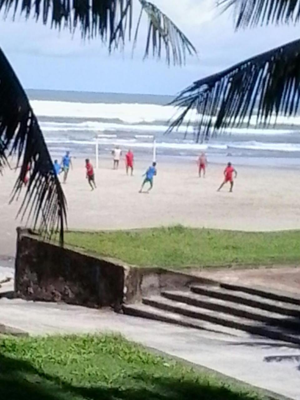 Frente Mar Piscina Churrasqueira Wifi Garagem Portaria 24Hs Appartement Solemar Buitenkant foto