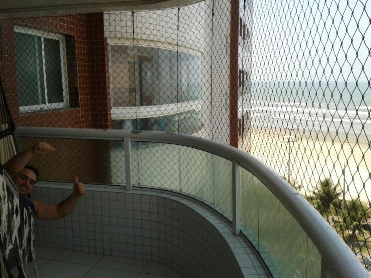 Frente Mar Piscina Churrasqueira Wifi Garagem Portaria 24Hs Appartement Solemar Buitenkant foto